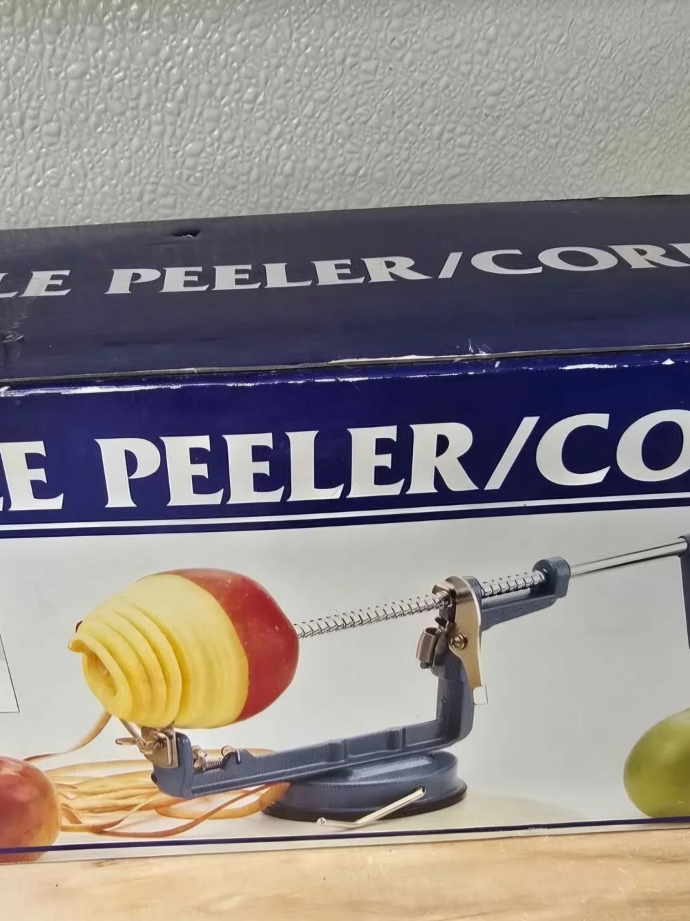 Apple Peeler/Corer Slicer - Blue